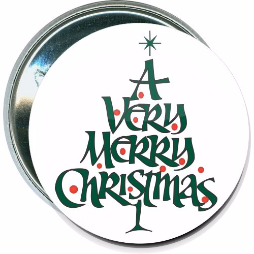 A Very Merry Christmas, Holiday Button