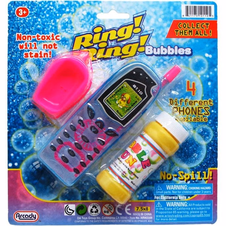 Cellphone Tray Bubble Play Set