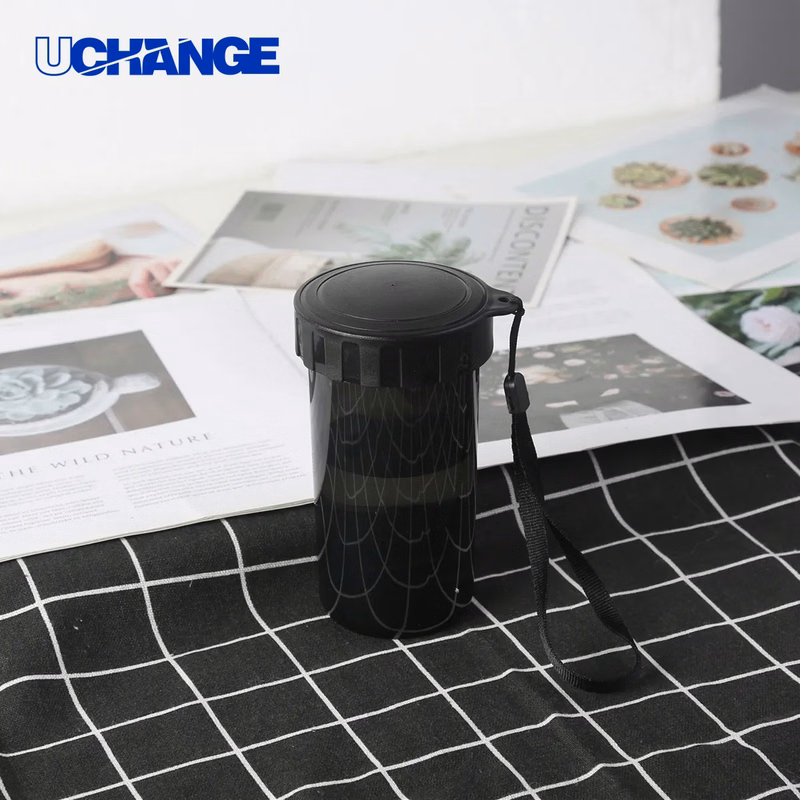High-Transparent Leak-Proof Plastic Cup Drinkware for Travel & Daily Use