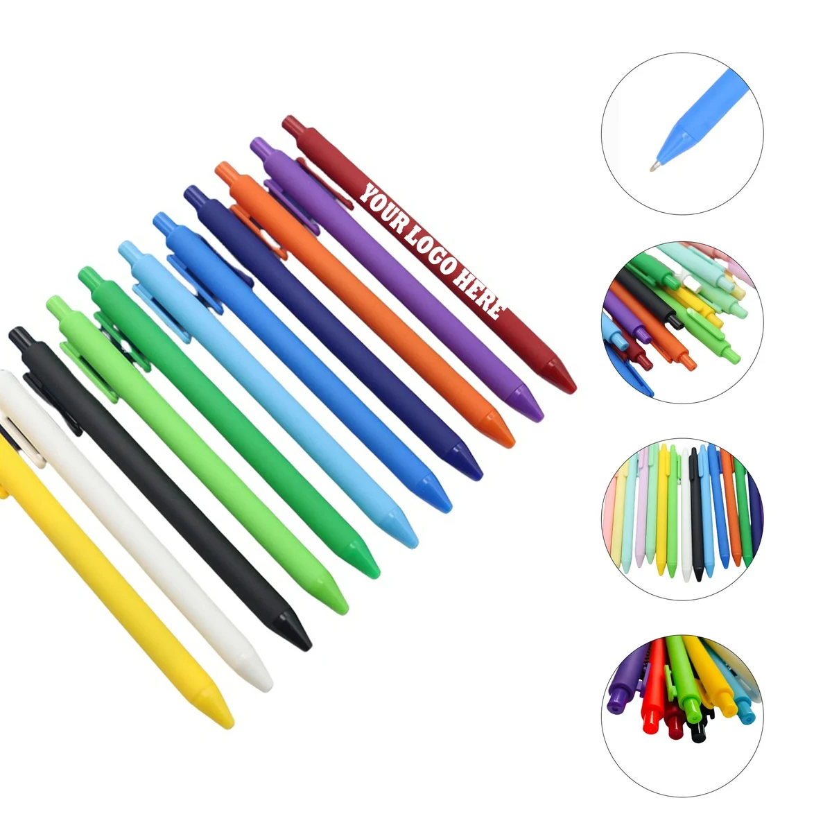 Candy Color Click Ballpoint Pen 1