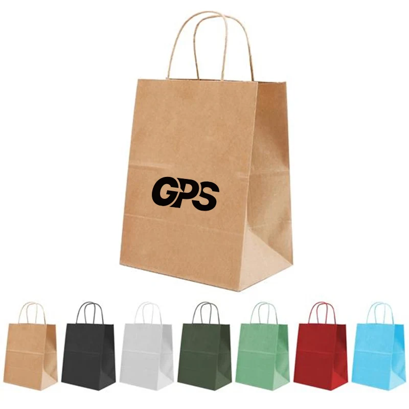 Natural Kraft Paper Shopper Tote Bag 1