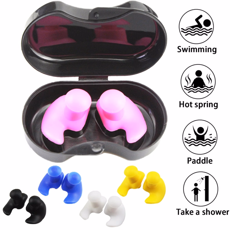 Waterproof Reusable Silicone Ear Plugs