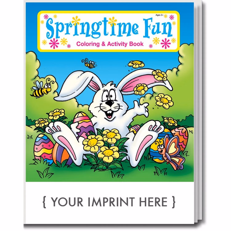 COLORING BOOK - Springtime Fun Coloring & Activity Book