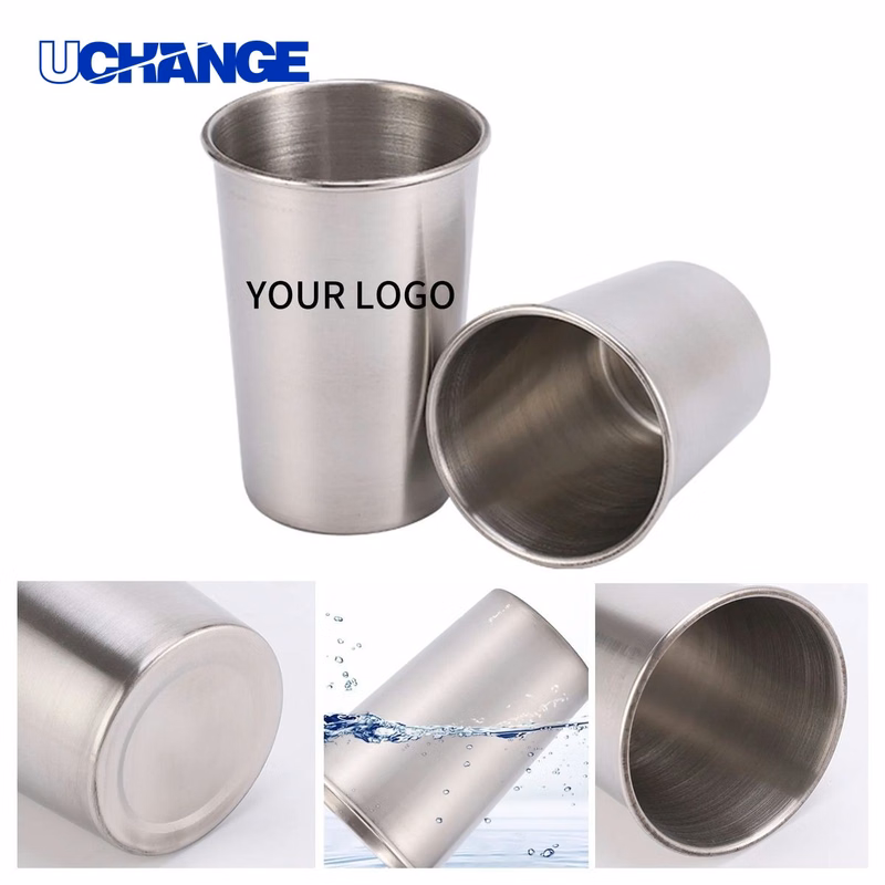 Metal Cup Drinkware for On-the-Go Use