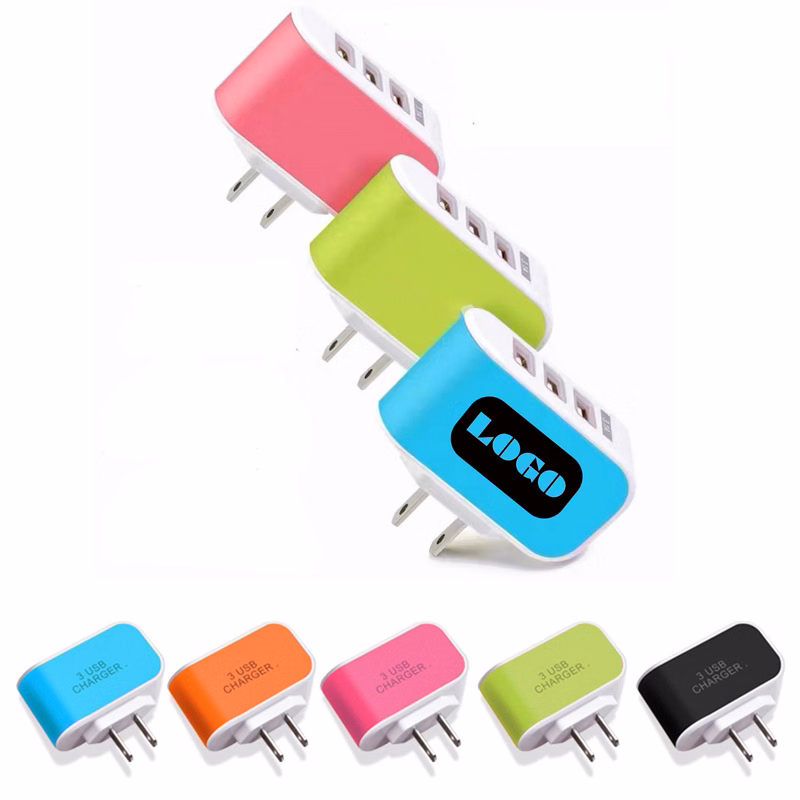 5V1A 3 Port USB Charger