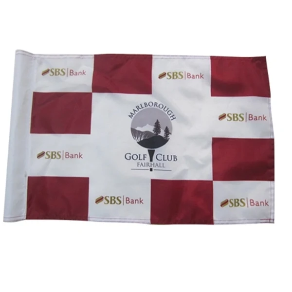 Golf Flag, 14" x 20", with tube 1