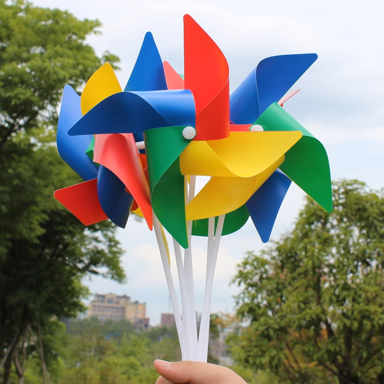 Toy Pinwheel With Plastic Stick