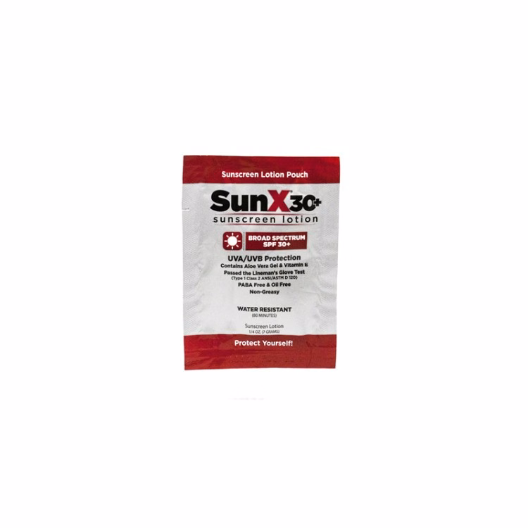 Sun X SPF 30 Sunscreen Packet (0.25 oz.)
