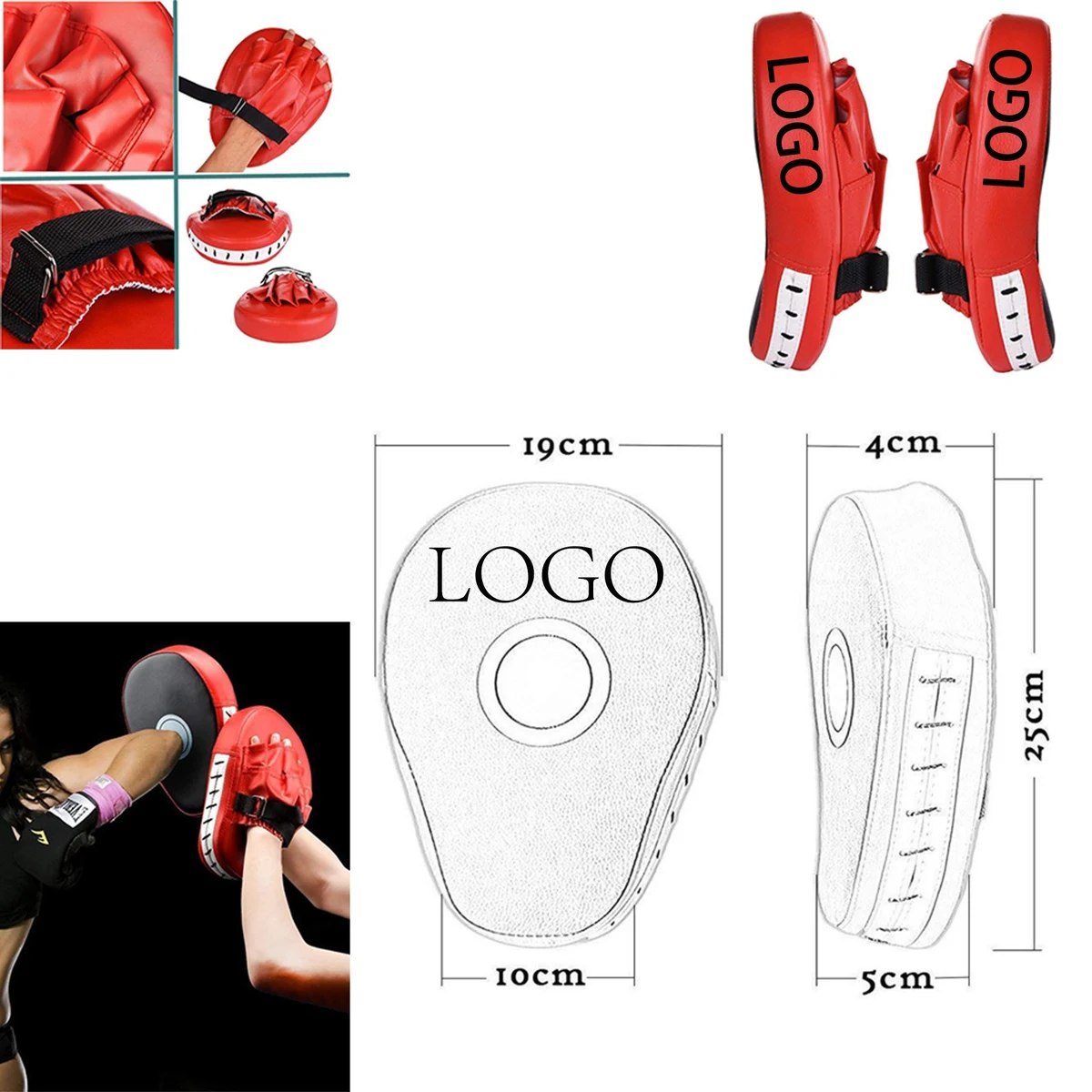PU Leather Punch Target 1