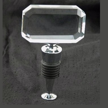 Clear Horizontal Acrylic Wine Bottle Stopper