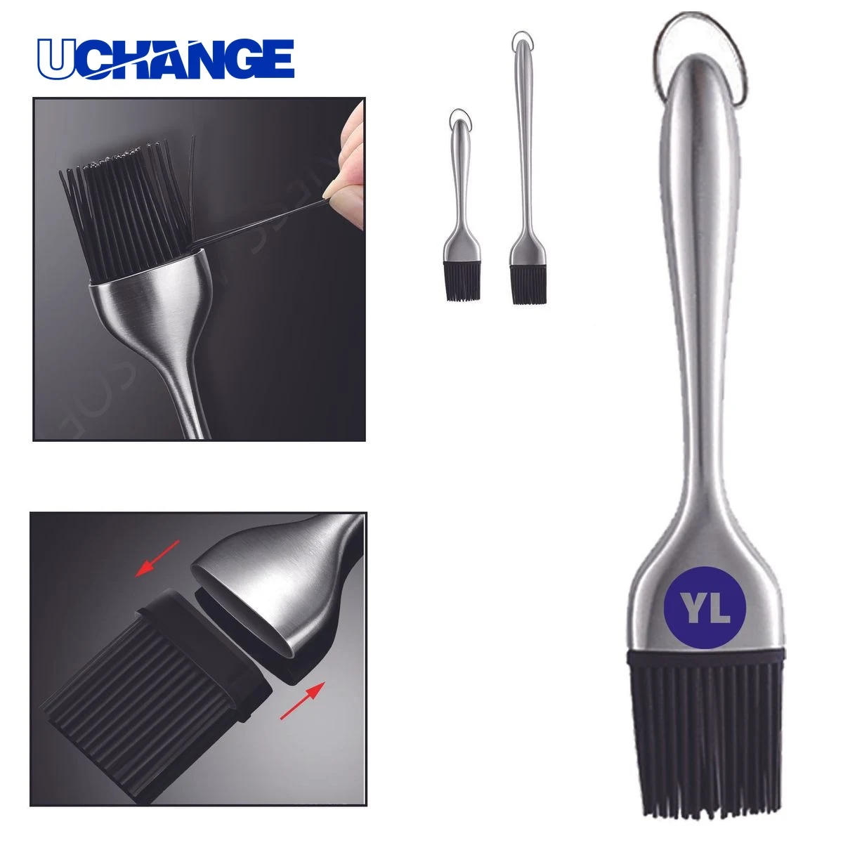 Eco Friendly Stainless Steel Barbecue Brush 1
