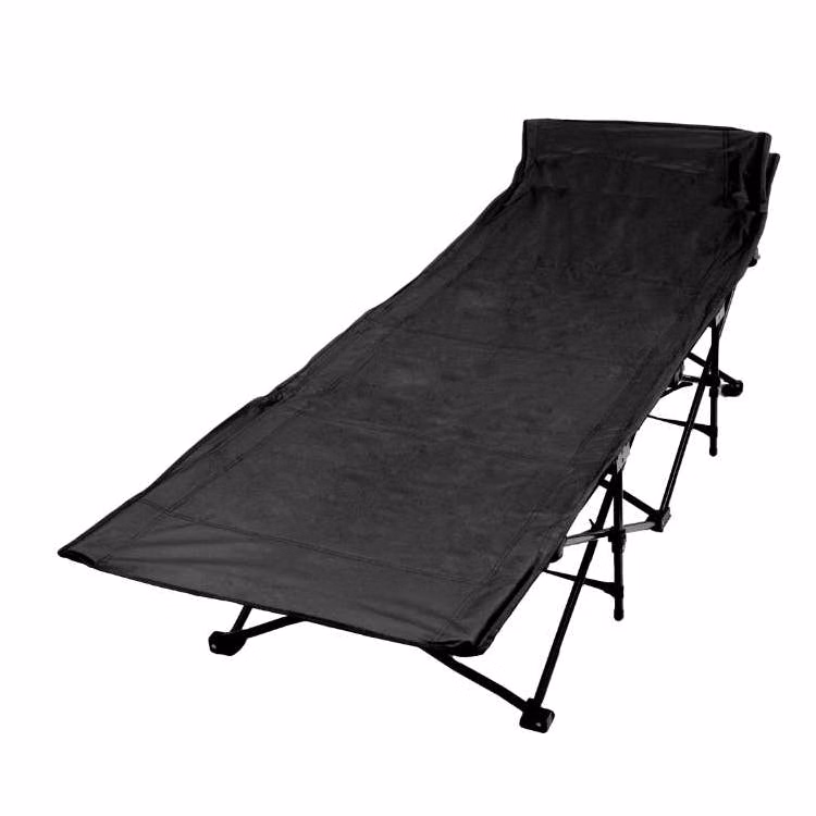 Collapsible Folding Cot - Black