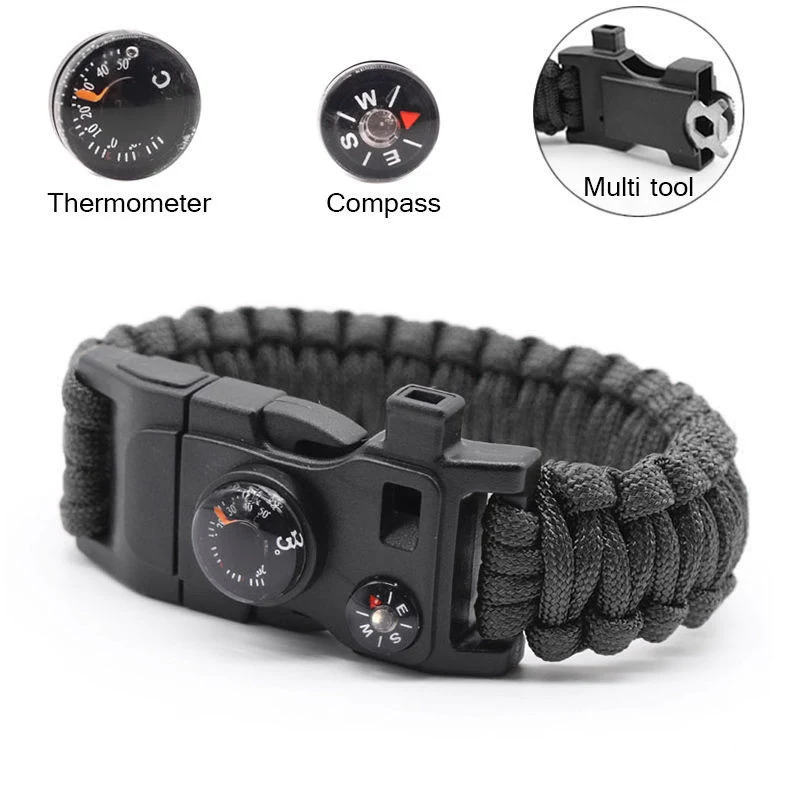 15 In 1 Outdoor Survival Bracelet 1