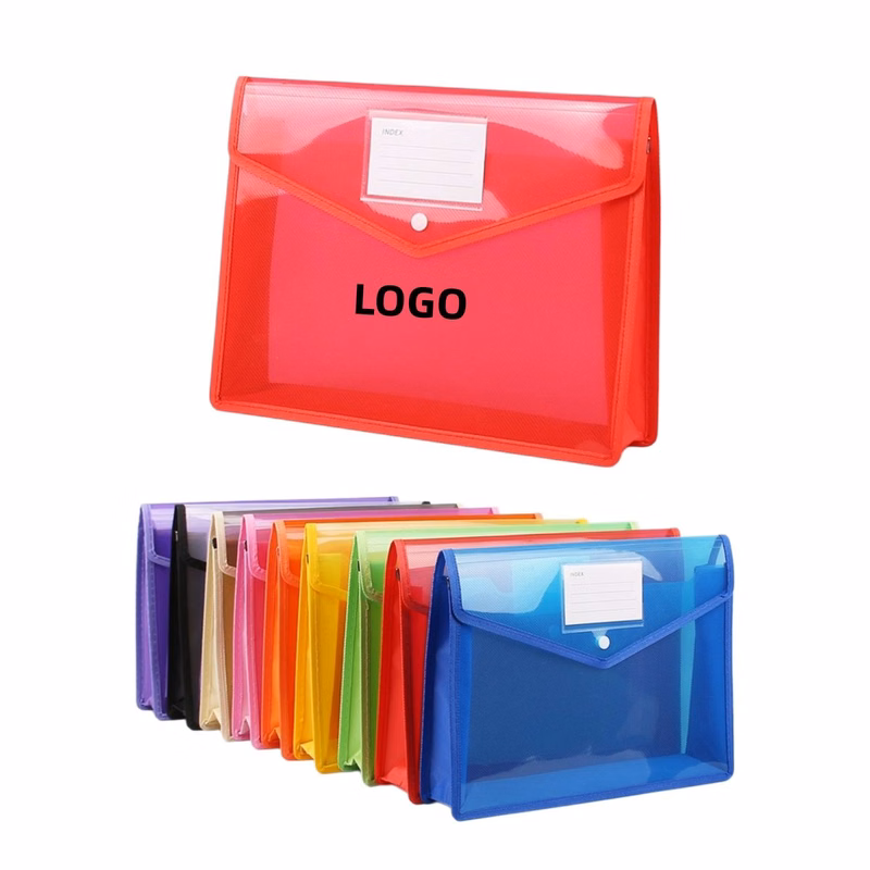 Transparent PP Canvas Document Storage Bag