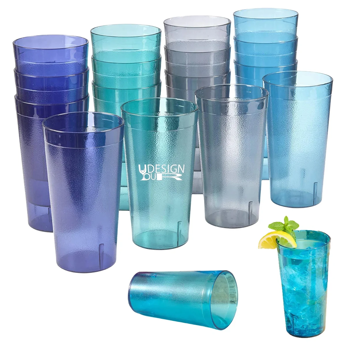 Plastic Water Cups 1