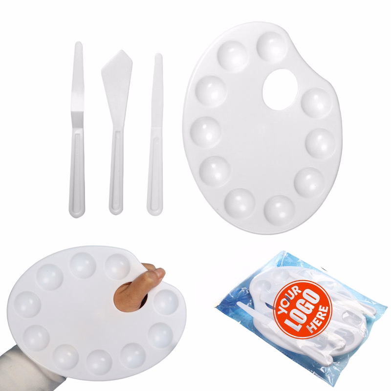 Plastic Palette Art Supplies Kit