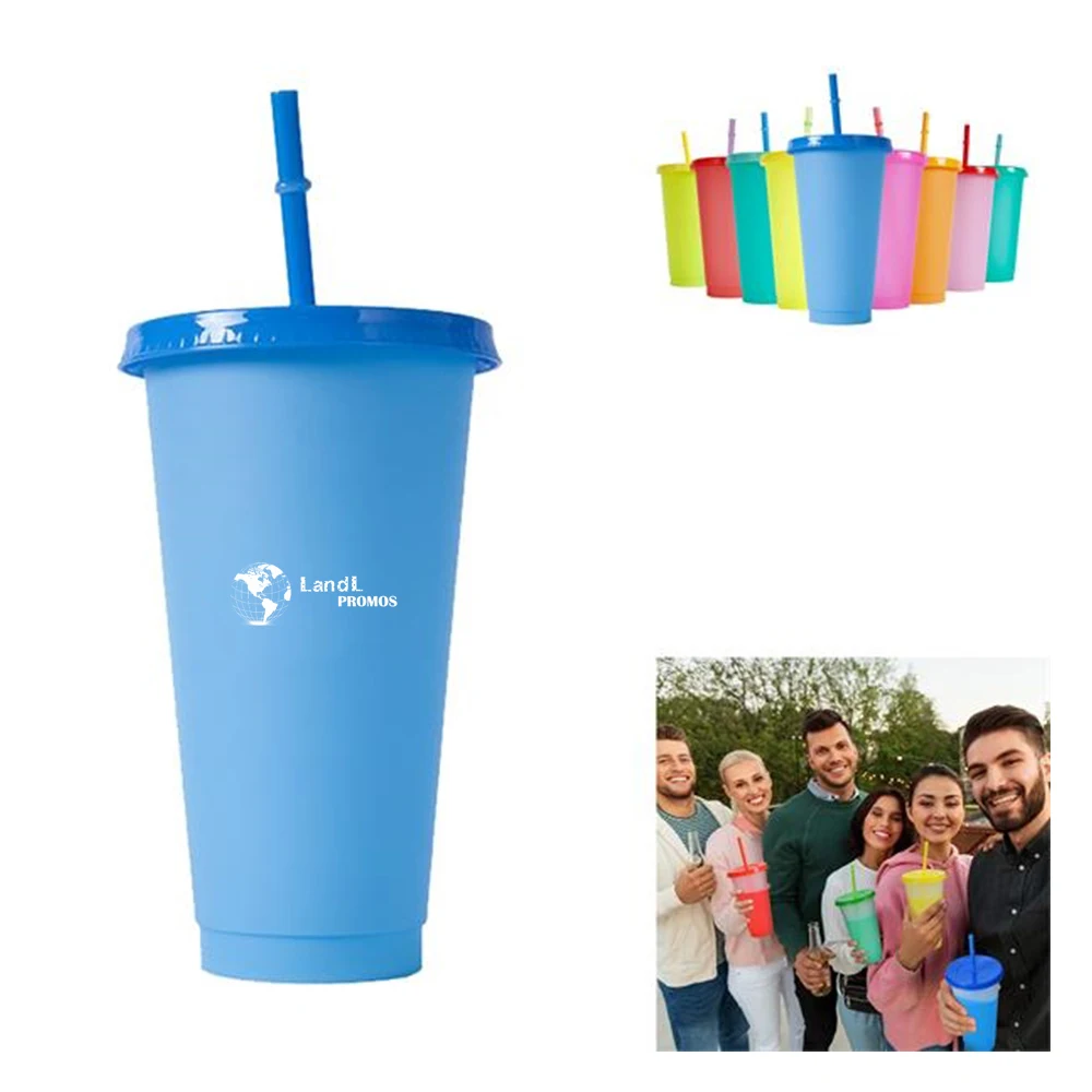 Reusable Smoothie Color changing Cups for Kids 1