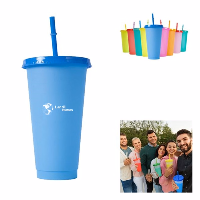 Reusable Smoothie Color changing Cups for Kids