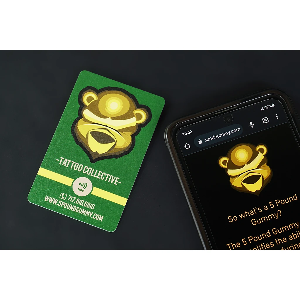 Quick Plastic NFC Business Cards 1