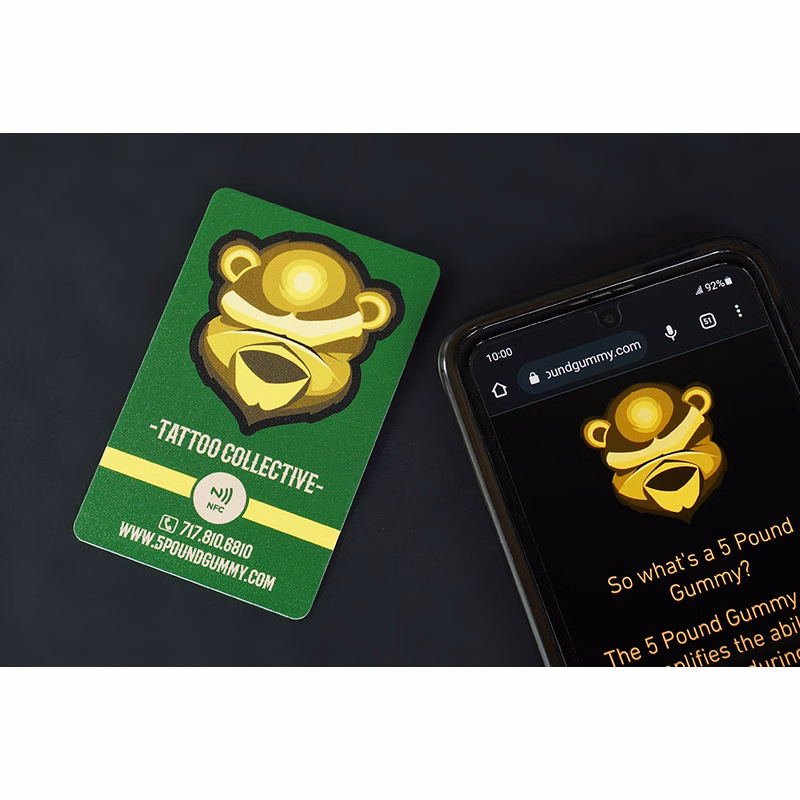 Quick Plastic NFC Business Cards