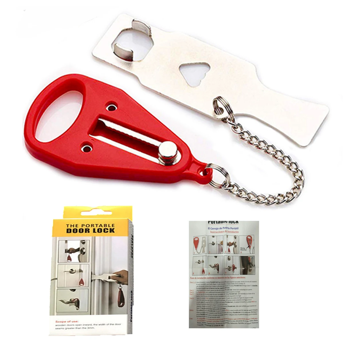 Anti-theft Portable Door Lock 1