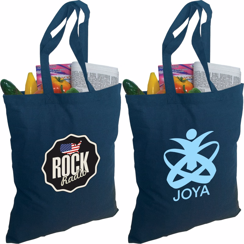 Econo 4.5 oz Cotton Tote Bag: Colored