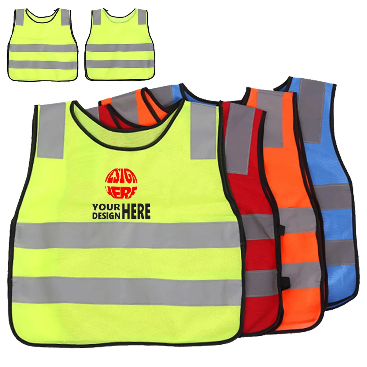 Kids Safety Visibility Vest 1