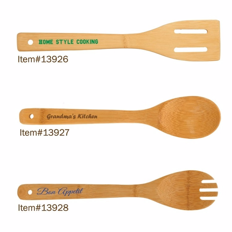 12" Bamboo Spatula. Eco Friendly material.