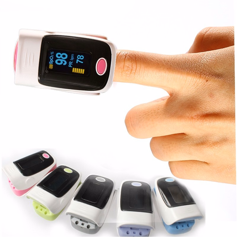 Rechargeable Oxi Meter Screen Fingertip Pulse Oximete