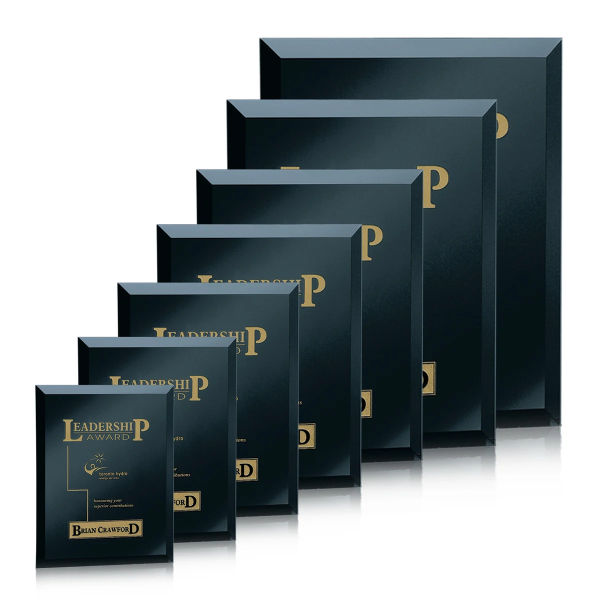 Mirror Plaque - Black 1