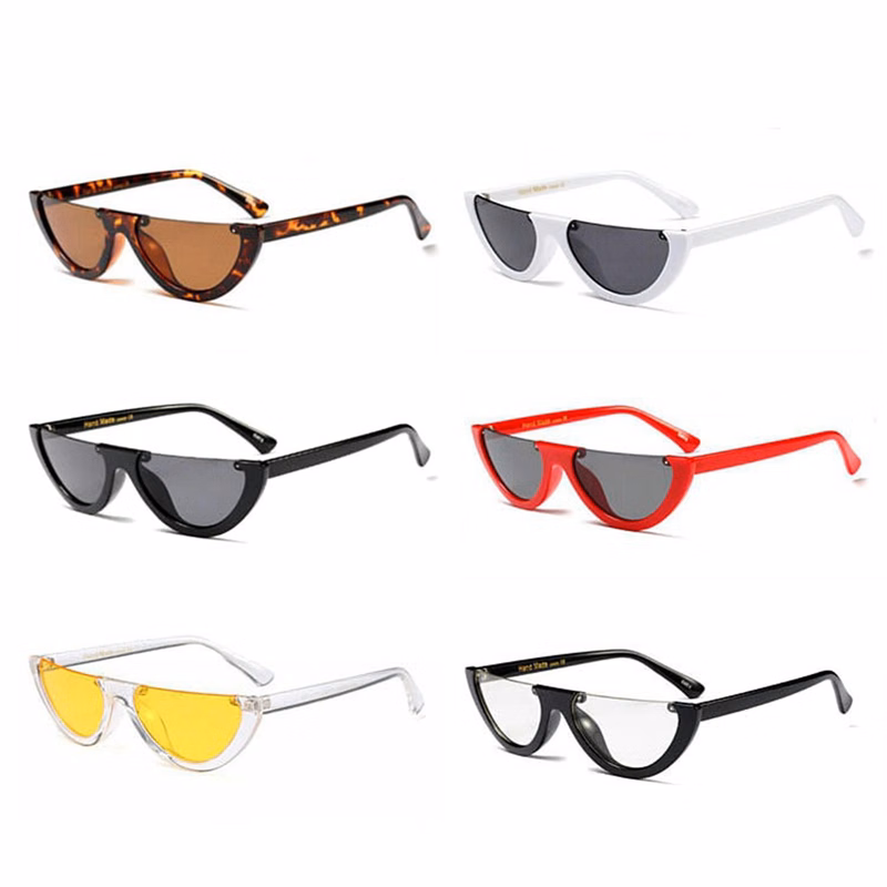 Half Frame Cat Eye Sunglasses