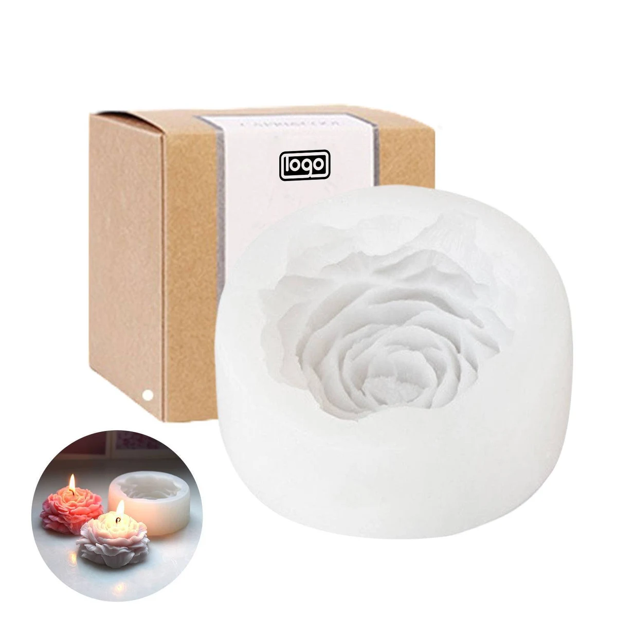 Flower Silicone 3D Cake Mold 1