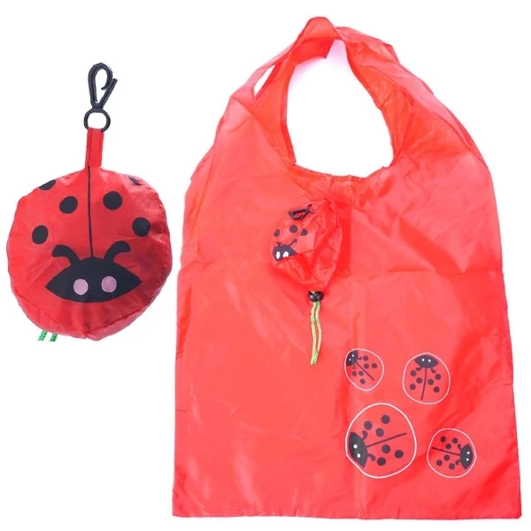 Lady Bug shaped Foldable Shopping Bag 1