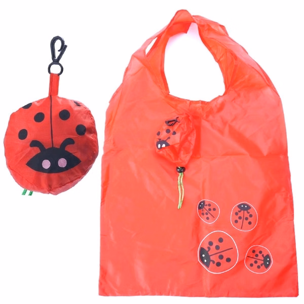 Lady Bug shaped Foldable Shopping Bag