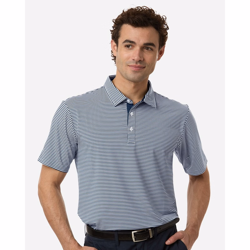 Men's Smith Striped Polo - SW1110