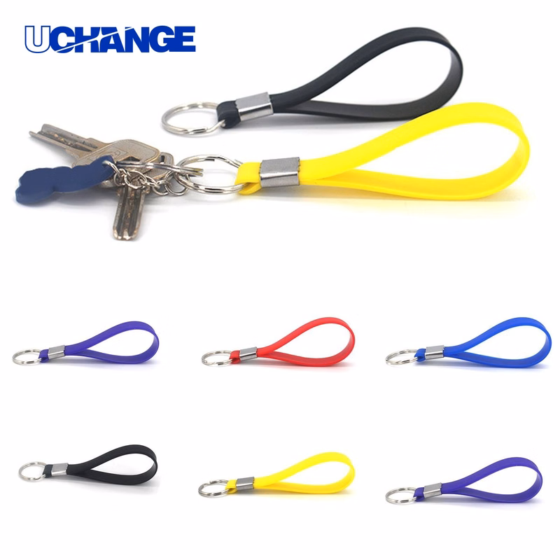 Silicone Keychain Ring