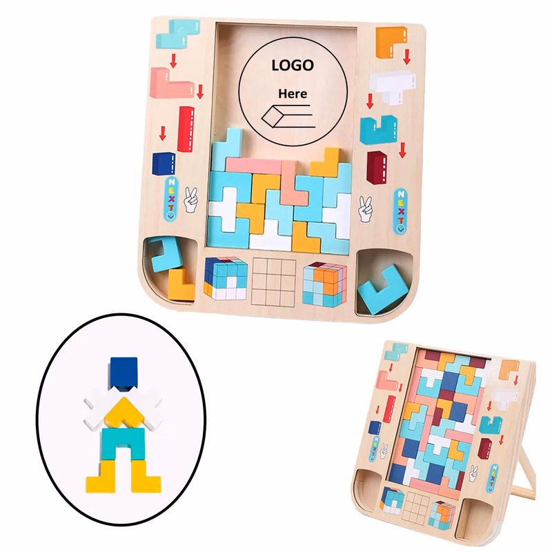 Montessori Wooden Tetris