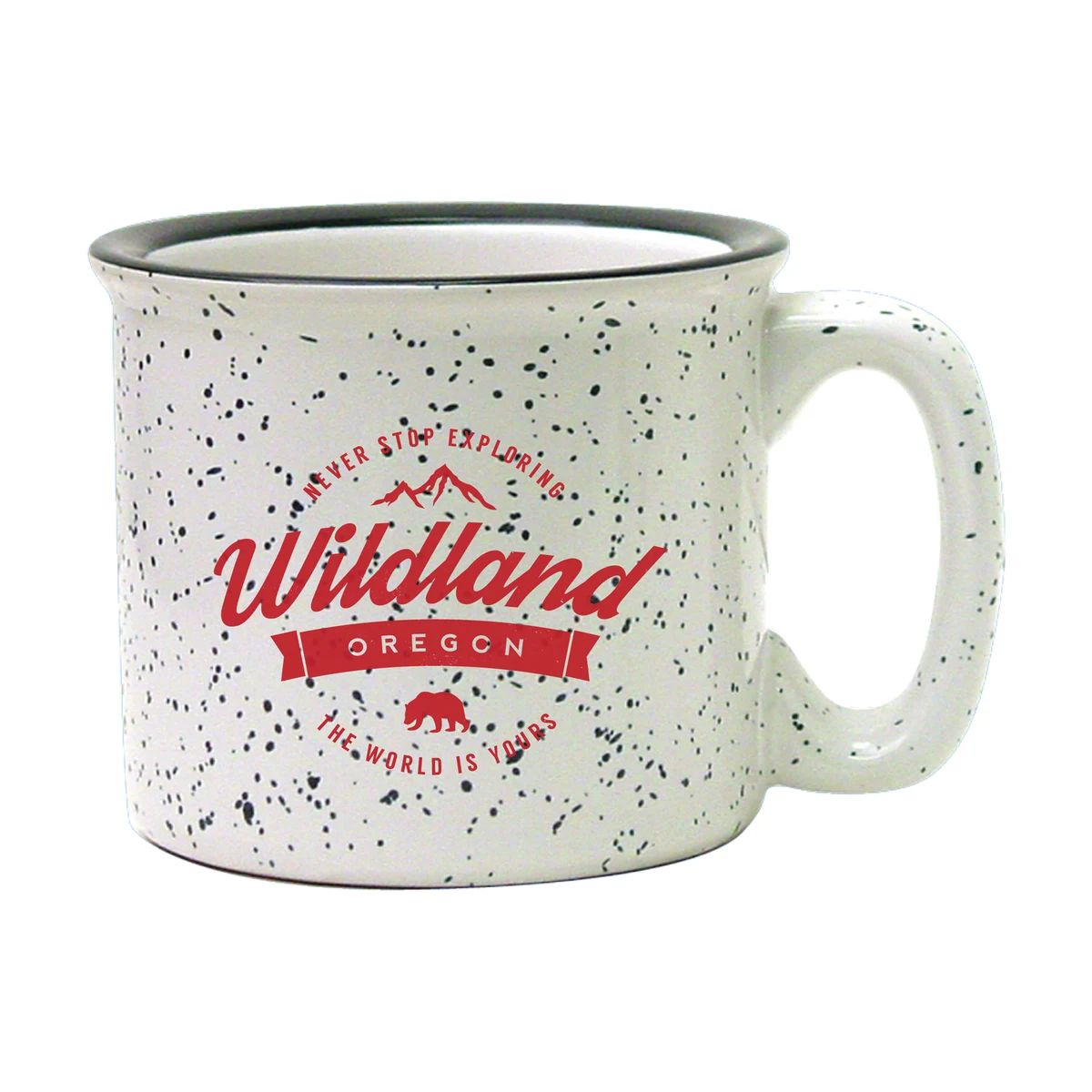 15 oz. White Campfire Mug 1