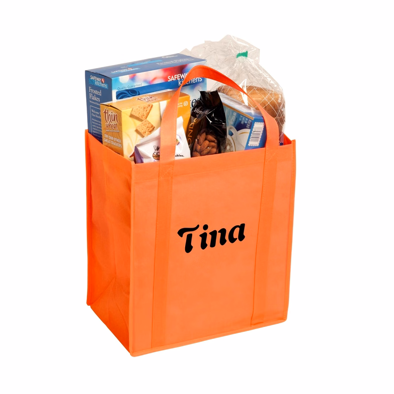 Foldable Non-Woven Grocery Tote Bag