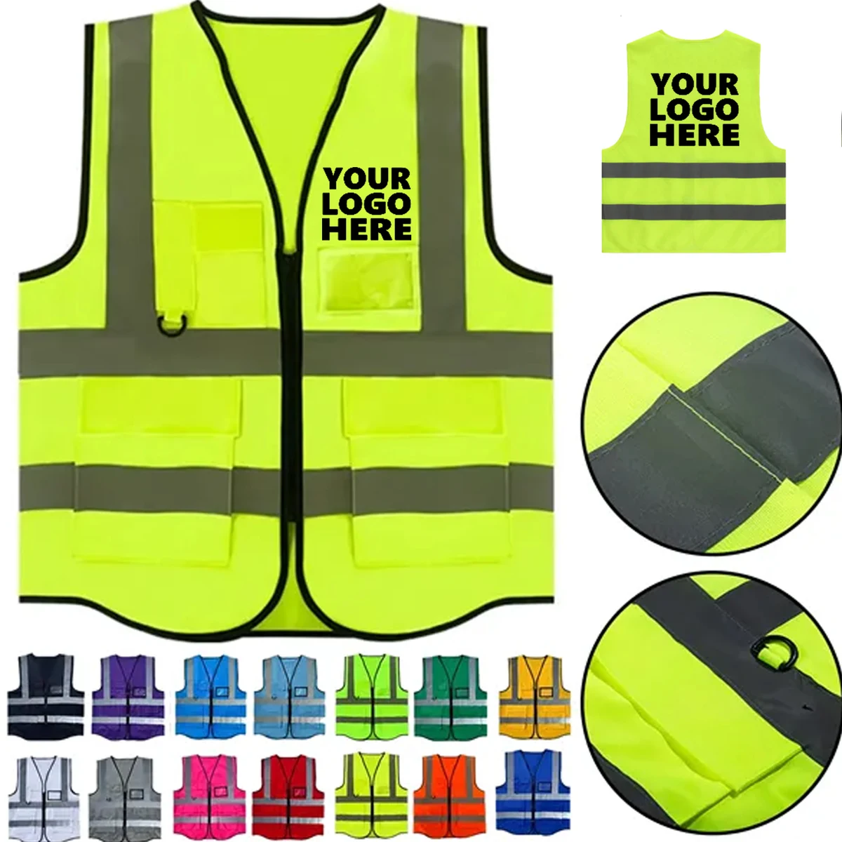 Outdoor Reflective Safety Vest ?C Workwear 1