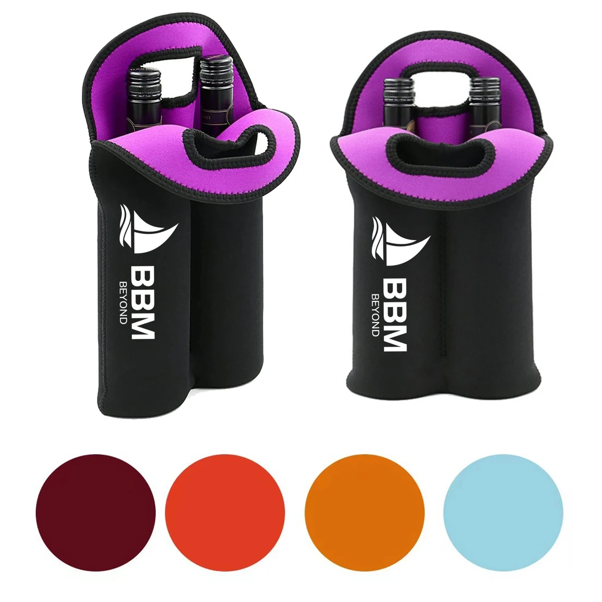 Neoprene Double Wine Bag 1