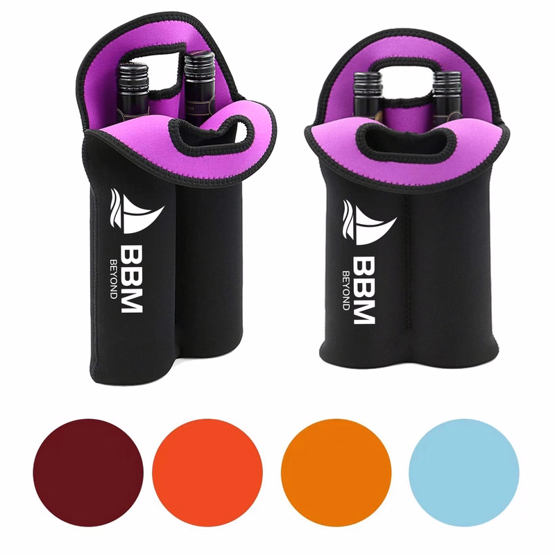 Neoprene Double Wine Bag