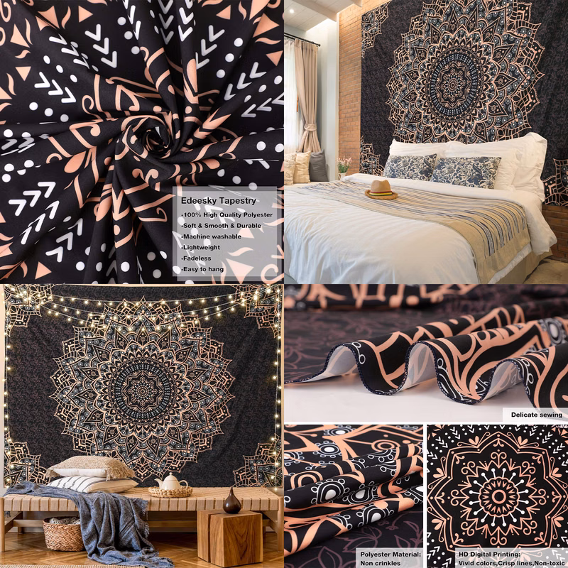 Mandala Tapestry Wall Hanging