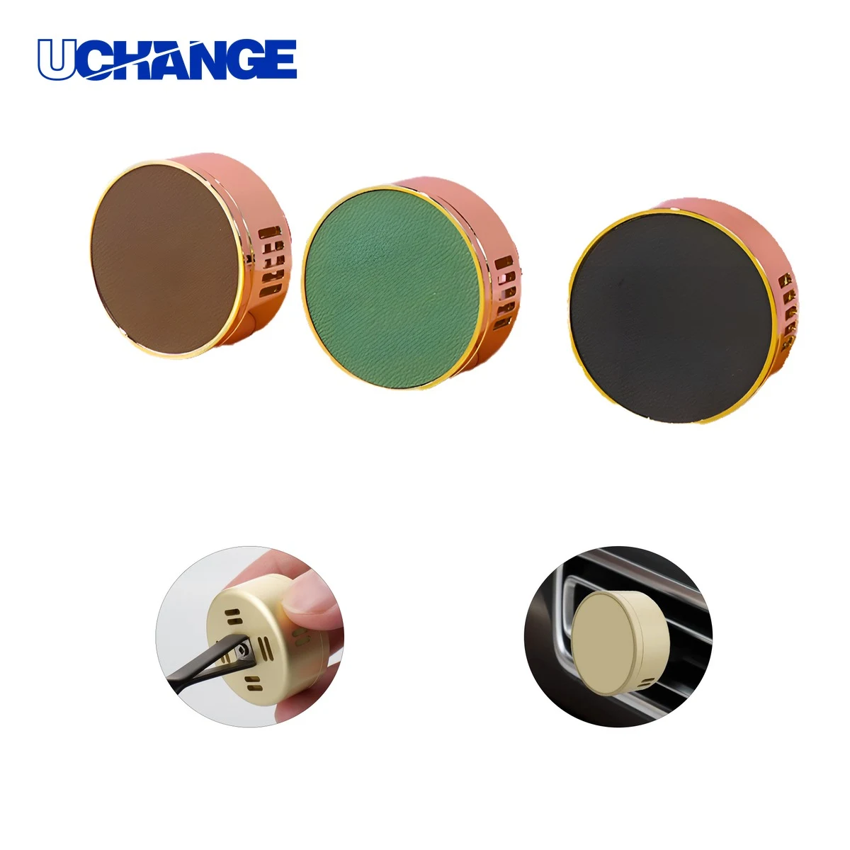 Square Car Aromatherapy Diffuser 1
