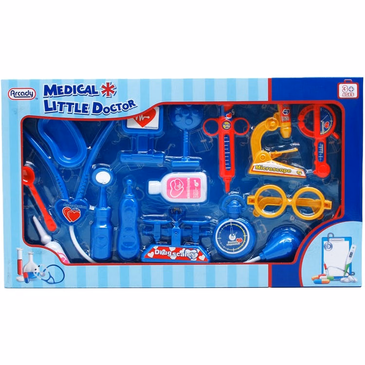Doctor Playsets - Blue 16 Pc