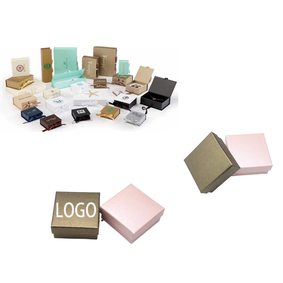 Customized Jewelry Box MOQ 10pcs 1