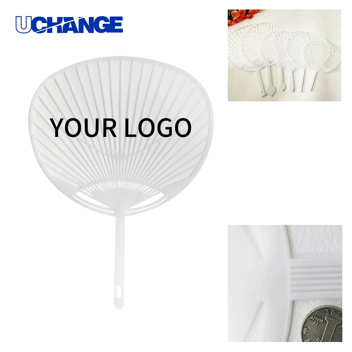 Durable Plastic Hand Fan for Festivals 1