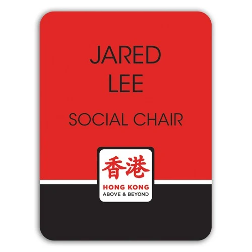Full Color Name Badge w/ Personalization (3"x4") Rectangle 1