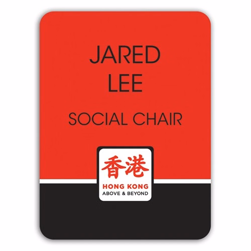 Full Color Name Badge w/ Personalization (3"x4") Rectangle