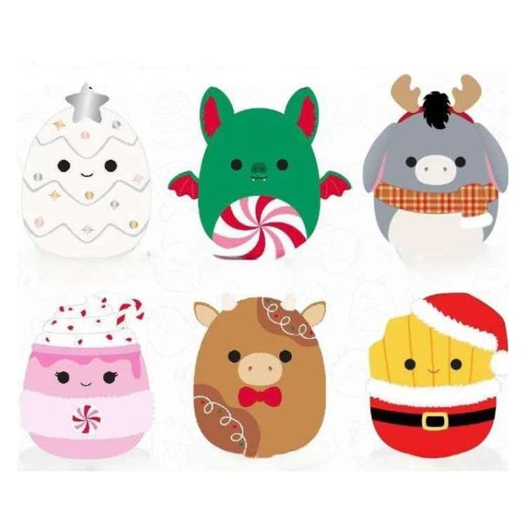 Squishmallows Holiday Mystery Squad Plush 4" 1